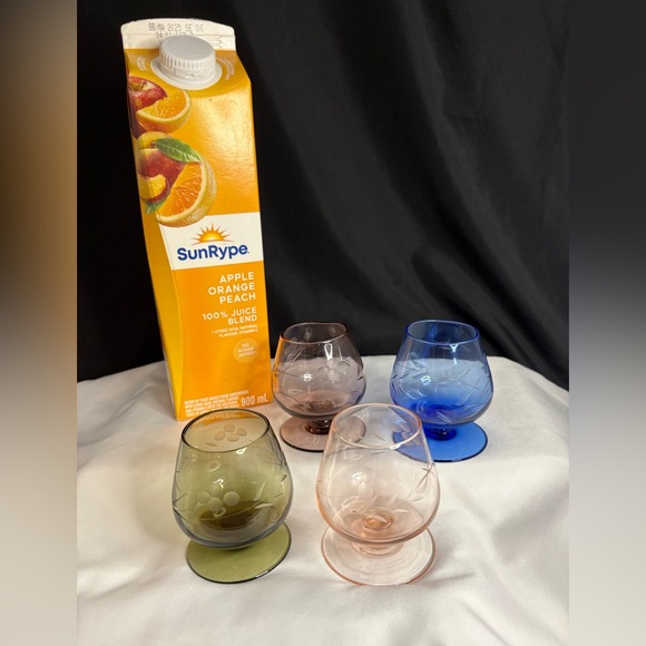 Other - 4-MCM coloured etched snifters